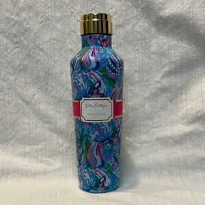 Lilly Pulitzer Stainless Steel Canteen - NWT - 25oz - Aqua Vista